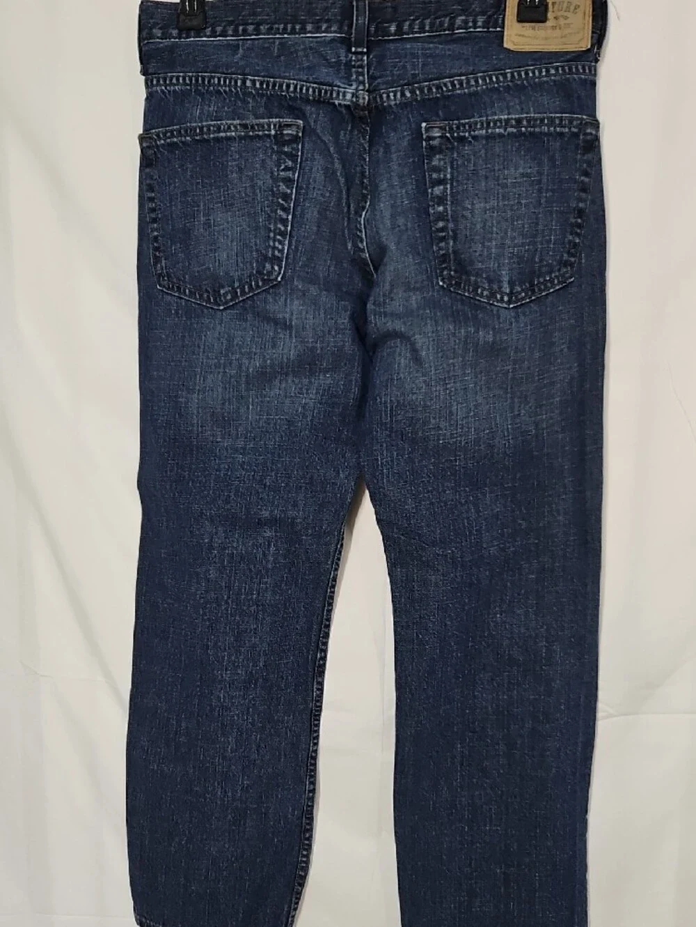 Signature by Levi Strauss Men's Straight Jeans in Dark Blue